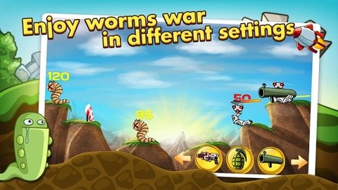 虫虫大战 worms battle