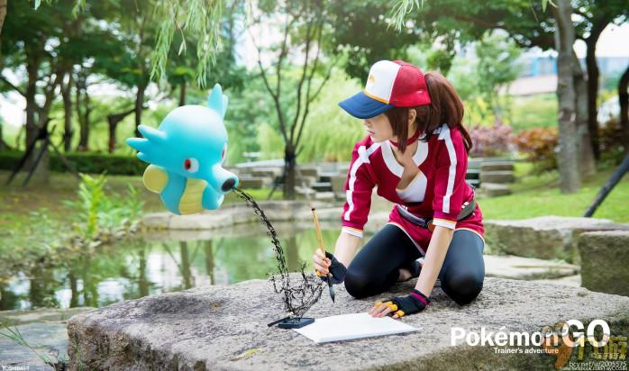 【COS福利】帶上精靈闖天下 PokemonGO女訓練師