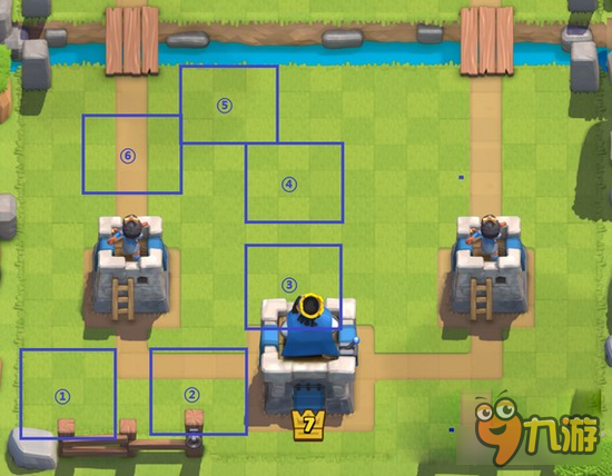 《皇室战争》如何正确摆放防御建筑