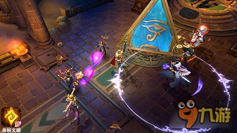 永恒文明法老陵墓5V5团战 谁才是真正的王者