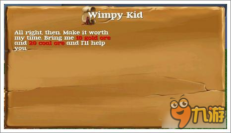 被尘封的故事泰德任务详解1 伐木造船挖金矿