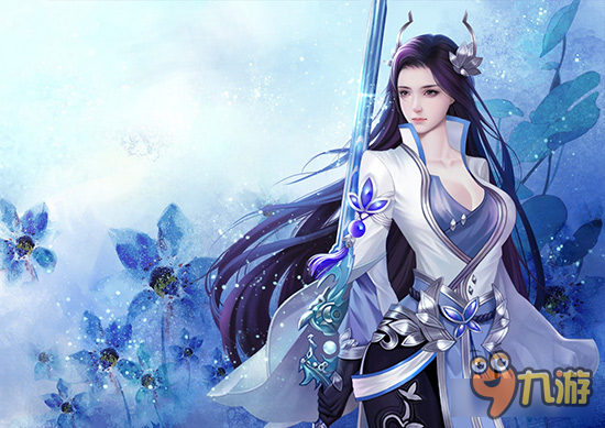 御剑情缘琼华美图来一波 风雪纷飞冷色美人图