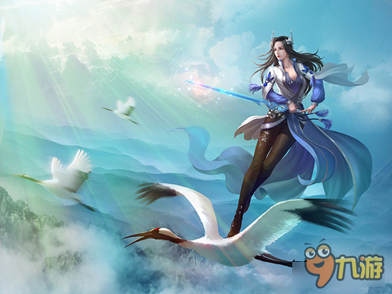 御剑情缘琼华美图来一波 风雪纷飞冷色美人图