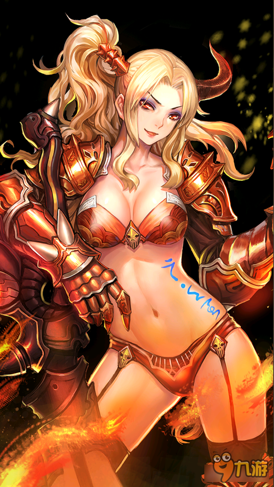 螺旋境界线血火魔女纱缇娜 这战士真的很性感