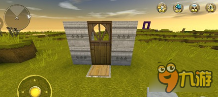 《迷你世界》自动门制作方法 原理很简单_九游