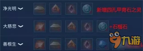 倩女幽魂手游甲胄4孔石之灵净光明详解