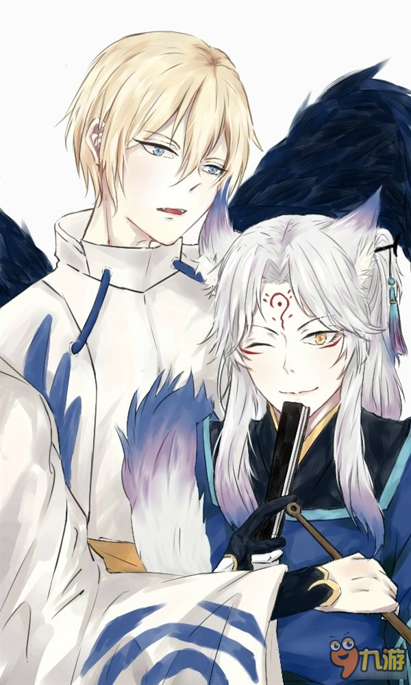 阴阳师手游同人立绘鉴赏 狗崽投喂中心