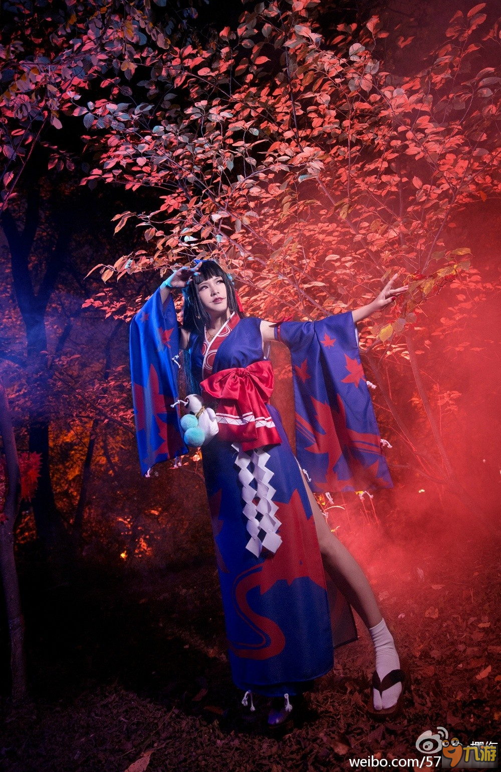 阴阳师手游同人cos鉴赏 出神入化的红叶coser