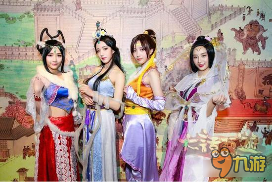 大话西游手游嘉年华现场COS展示 最后那个漂亮