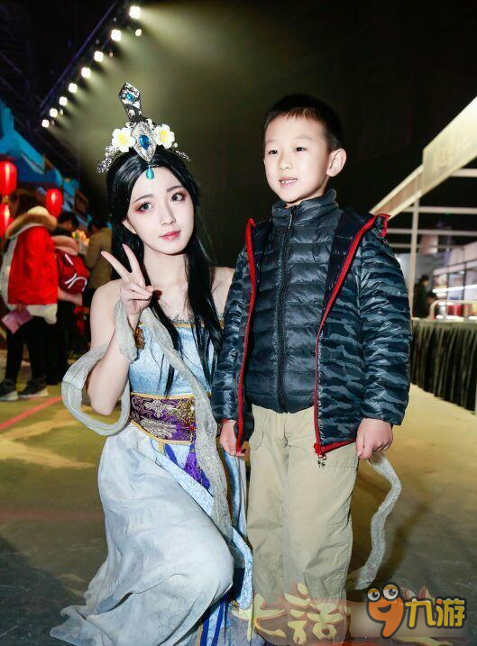 大话西游手游嘉年华现场COS展示 最后那个漂亮