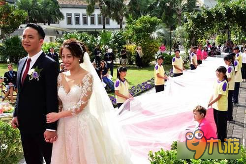 嫁女订6公里长头纱 劲舞时代手游的简单婚礼