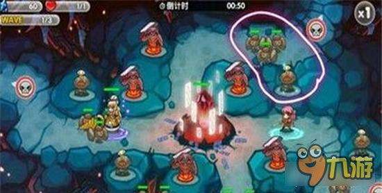 山海战记蜘蛛50s怎么布阵 蜘蛛50s布阵技巧详解