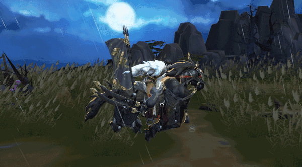 剑侠世界手游年度坐骑极夜上架 一骑千里破万城