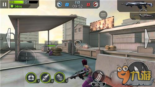 主要靠配合 全民突击手游2V2阵地战PK心得