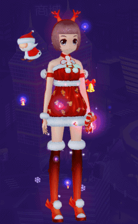 心动劲舞团羽落麋鹿套装图鉴 圣诞套装来啦