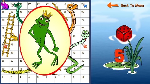 snake and ladder animated