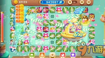 保卫萝卜3糖果赛高分的助力神器之鱼刺分析