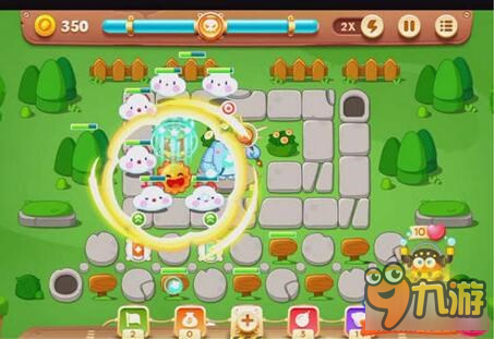 保卫萝卜3公园主题 公园主题第50关通关攻略