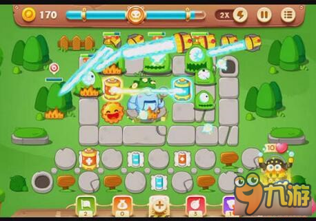 保卫萝卜3公园主题 公园主题第50关通关攻略