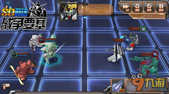 SD敢达手游(已关服)战以局为重 阵容巧取游戏胜利