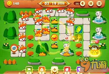 保卫萝卜3公园主题 公园第33关图文攻略