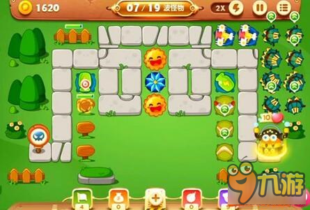 保卫萝卜3公园主题 公园第33关图文攻略