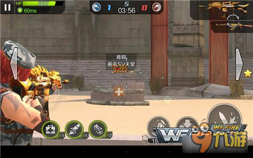 强势的PVP组合 全民突击手游贪狼加黄金AK