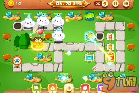 保卫萝卜3关卡攻略 公园23关通关图文攻略