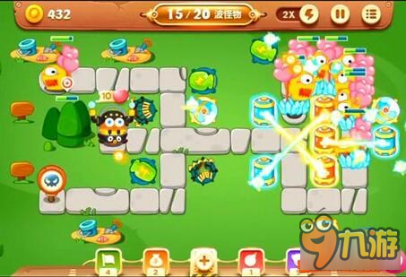 保卫萝卜3关卡攻略 公园23关通关图文攻略