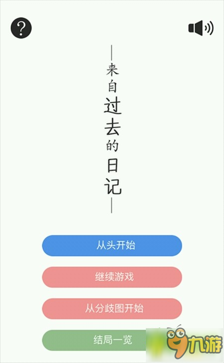 来自过去的日记全结局剧情攻略