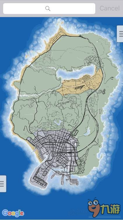 《gta5》洛圣都地图细节图片
