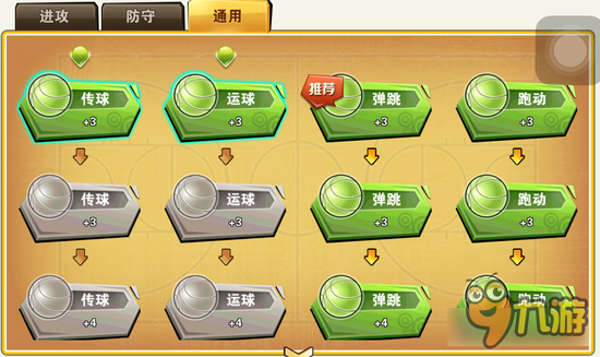 街篮手游小前锋属性加点套路分析 勒布朗附身