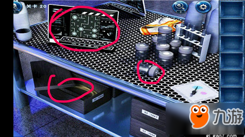 密室逃脱23第20关攻略 密室逃脱23迷失俱乐部第20关怎么过