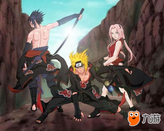 火影忍者如果第七班都是晓组织成员 会穿成什么样