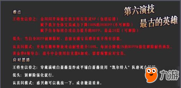 FGO最古老的英雄怎么打 英雄打法攻略