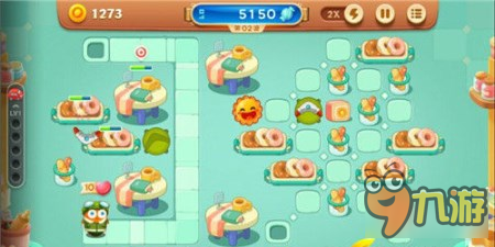 《保卫萝卜3》挑战难关之回旋镖挑战糖果赛