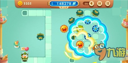 《保卫萝卜3》挑战难关之回旋镖挑战糖果赛