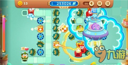 《保卫萝卜3》挑战难关之回旋镖挑战糖果赛