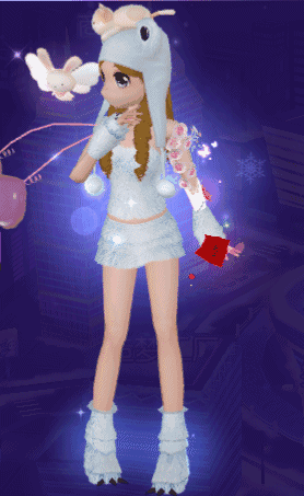 心动劲舞团白熊萌爪套装图鉴 萌萌的白熊来了