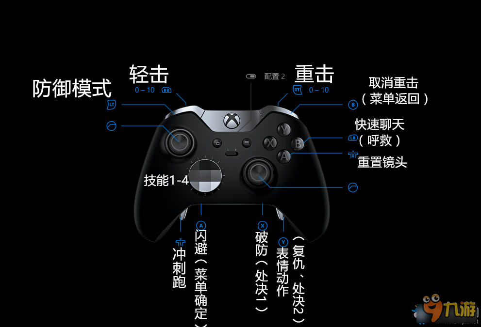 《荣耀战魂》WIN10精英手柄改键图文教程