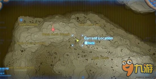 《塞尔达传说荒野之息》试练之祠迷宫地图 试练之祠迷宫位置一览图片