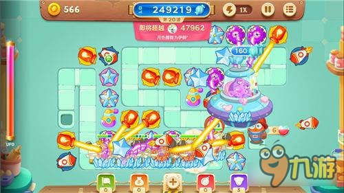 保卫萝卜3糖果赛UFO简介 积分奖励让你拿到手软