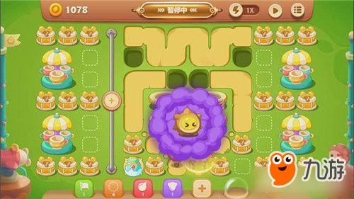 保卫萝卜3手游冒险模式游乐场 第16关金萝卜攻略