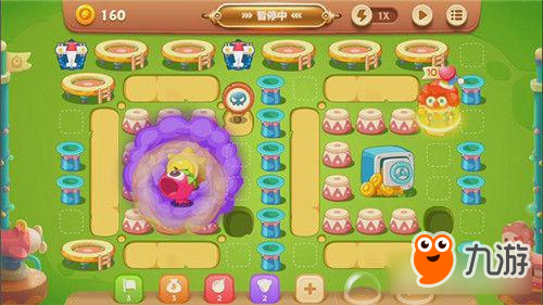 保卫萝卜3手游冒险模式游乐场 第8关金萝卜攻略