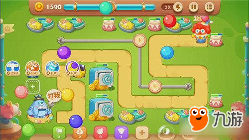 保卫萝卜3手游冒险模式游乐场 第30关金萝卜攻略