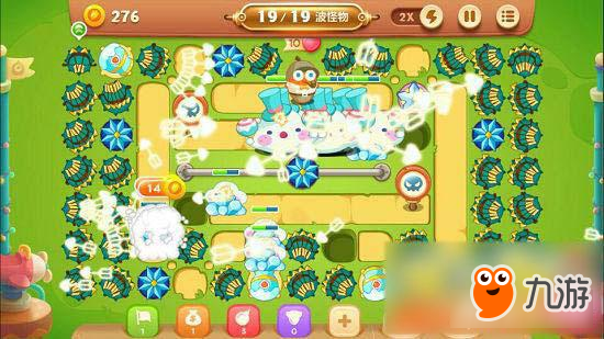 保卫萝卜3手游冒险模式游乐场 第57关玩法攻略