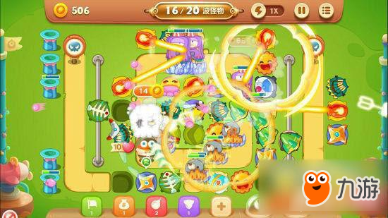 保卫萝卜3手游冒险模式游乐场 第59关玩法攻略