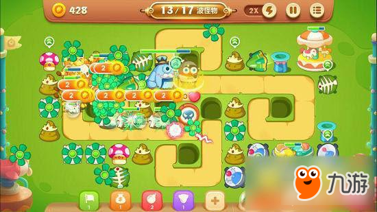 保卫萝卜3手游冒险模式游乐场 第60关玩法攻略