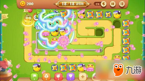 保卫萝卜3手游冒险模式游乐场 第58关玩法攻略