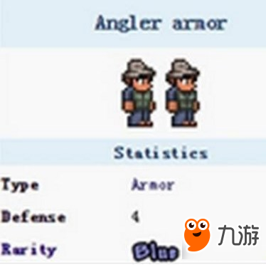 泰拉瑞亚渔夫套装属性图鉴一览